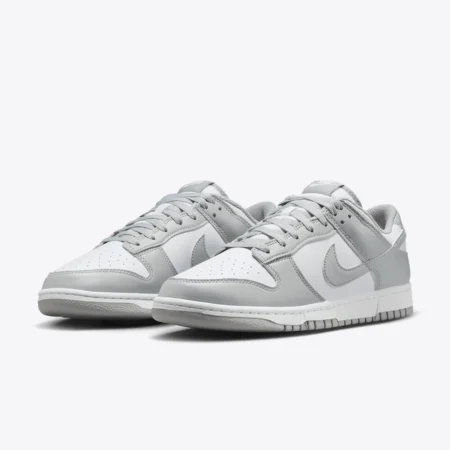 DUNK LOW RETRO DUNK LOW RETRO men Nike DUNK LOW RETRO WHITE/LIGHT SMOKE GREY-WHITE
